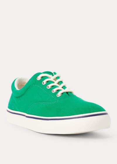 Polo Ralph Lauren Harpoon Lærred Sneakers Herre Danmark (SGOKX7082)